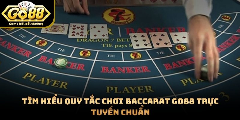 Giao diện bàn cược Baccarat trực tuyến với Dealer chia bài thật