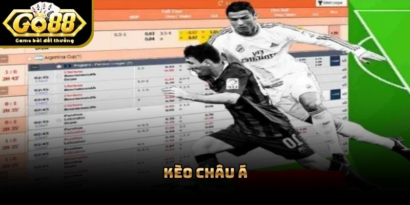 Giao diện đặt cược kèo Châu Á với mức chấp đa dạng nhất 2026