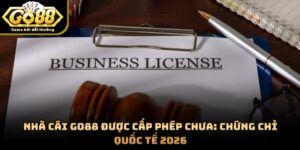 Nhà Cái GO88 Được Cấp Phép Chưa: Chứng Chỉ Quốc Tế 2026
